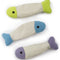 (3 Count) Fish Flop Crinkle Catnip Cat Toys - Multi Color, 3 Count